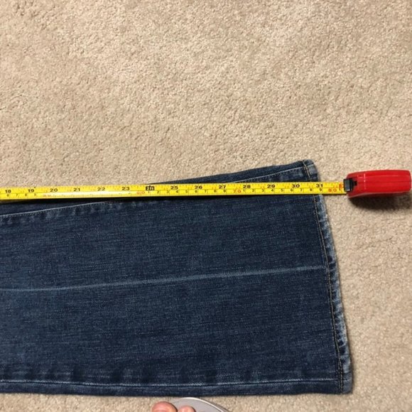 Paige laurel canyon flare jeans 28 6 vintage Rare ultra low rise - Picture 5 of 8